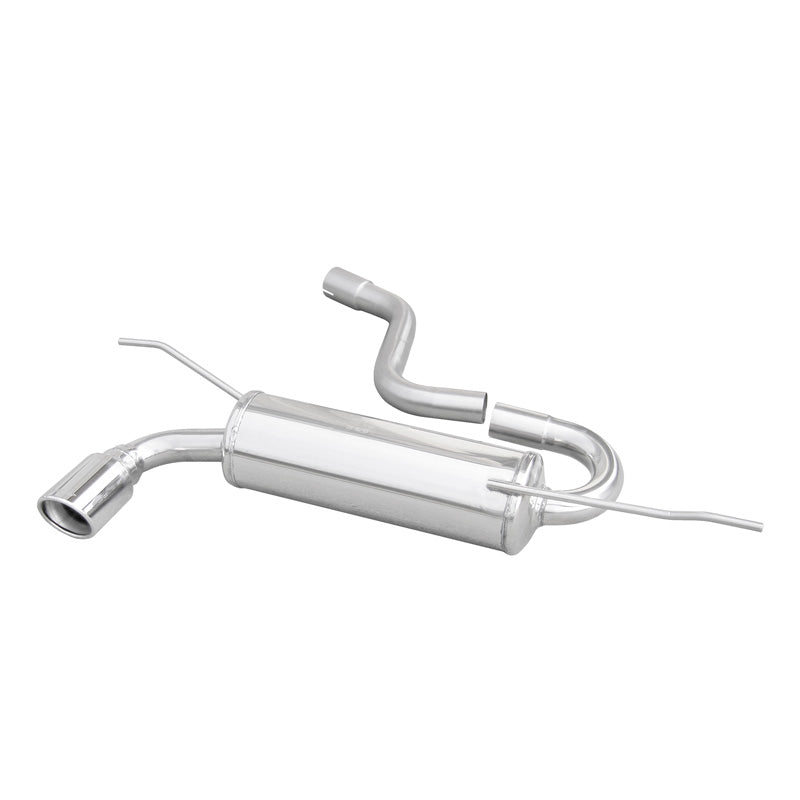 InoXcar, Sportavgassystem, passar Volkswagen Golf V 2.0 TDI 140hk 2004- Ø 55 1x90mm X-Race