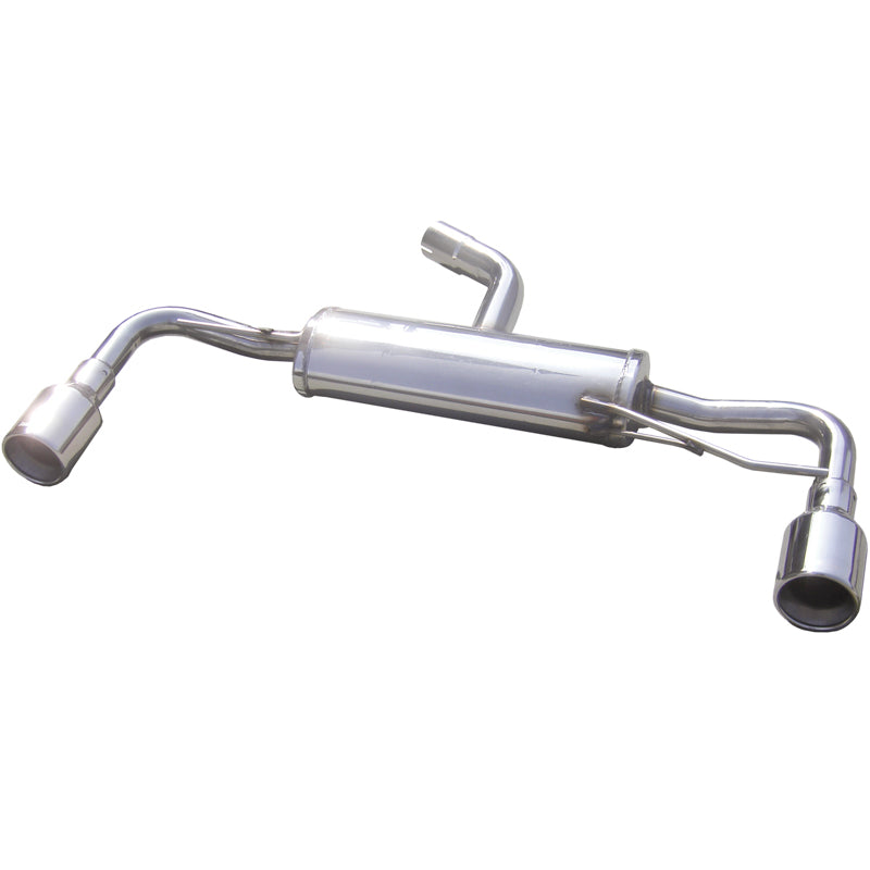 InoXcar, Dobbelt sportsudstødning, passer til Volkswagen Golf VI GTi 2.0TSi (210HP) 2009- Left/Right 102mm