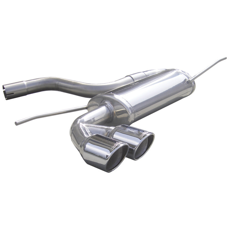 InoXcar, Sportsudstødning, passer til Volkswagen Golf VI 1.4 TSi (122HP) 2008- 2x80mm X-Race