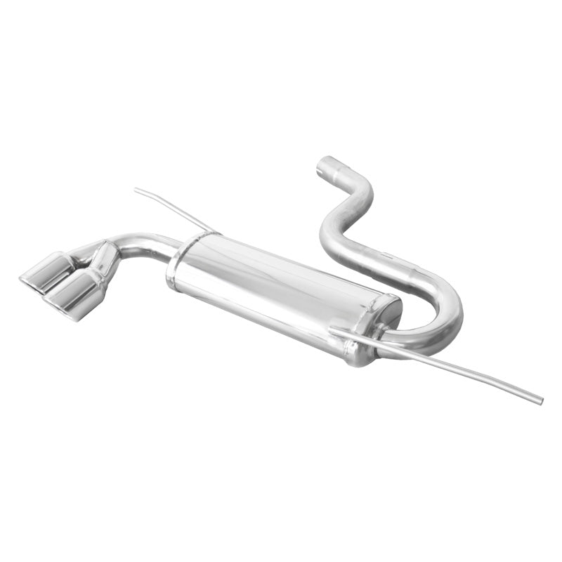 InoXcar, Sportavgassystem, passar Volkswagen Scirocco 1.4 TSI 122hk 2008- 2x80mm X-Race