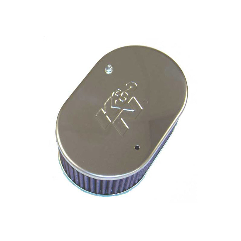 K&N Custom Racing Assembly Small Oval, passar Dellorto 40/45/48 DHLA, SK 40/45/47/50, Solex/Mikuni Solex 40/44/48 ADDH PHH, Weber 40/45/48 DCOE, Monteringshöjd 85 mm ( 56 -9265)