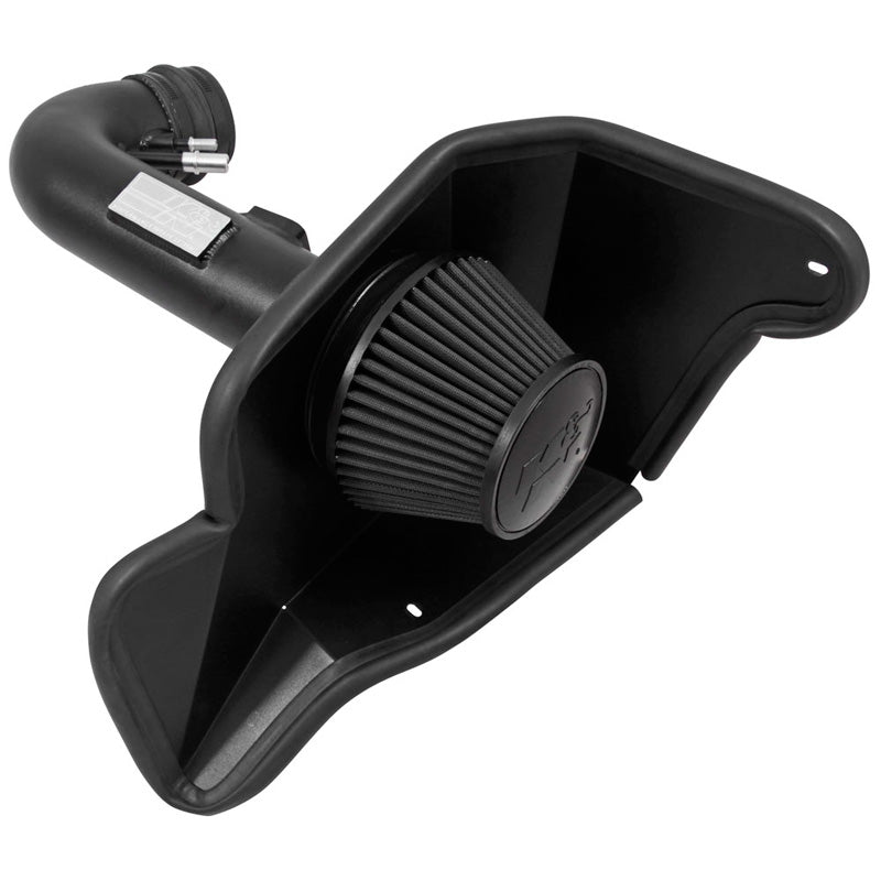K&N Blackhawk Induction Air Intake System, passer til Ford Mustang GT 5.0L V8 2015-2017 (71-3535)