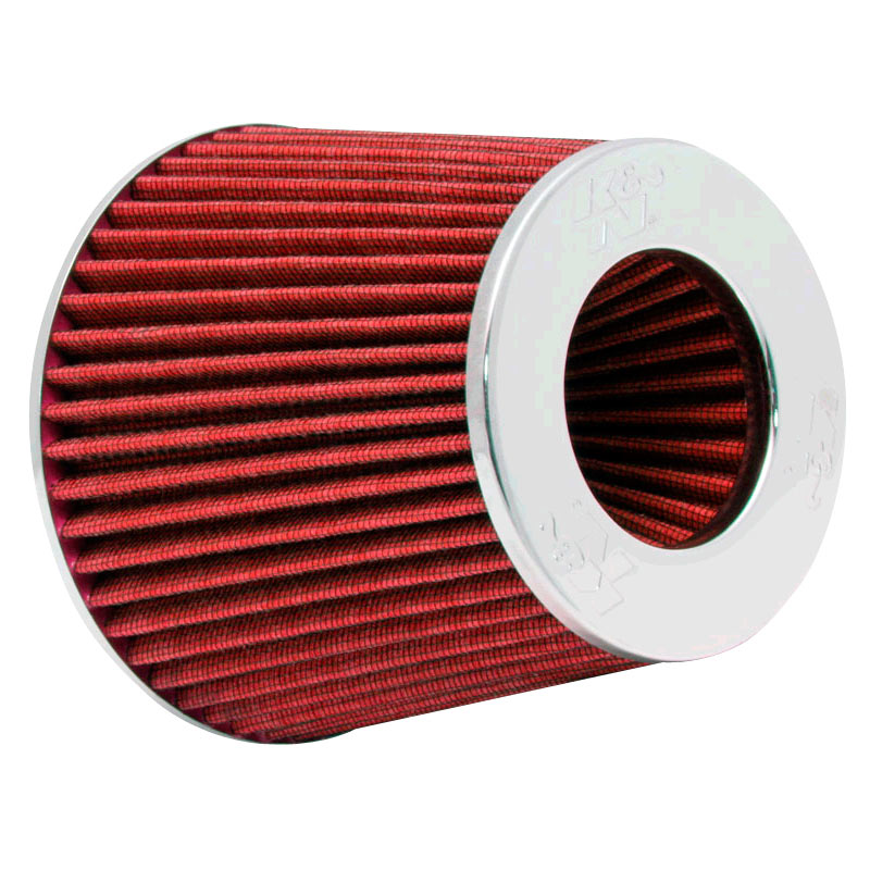 K&N RG-Serie Universal air-Filter with 3 Installation diameters Red (RG-1001RD)