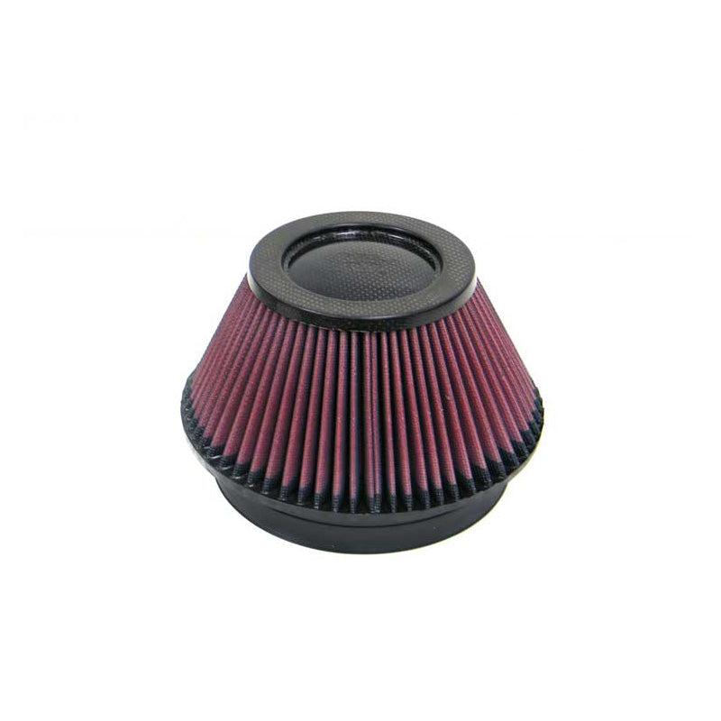 K&N Universal Air Filter - Carbon Fiber Top - 152mm flange, 191mm base, 114mm top, 102mm height (RP-4600)