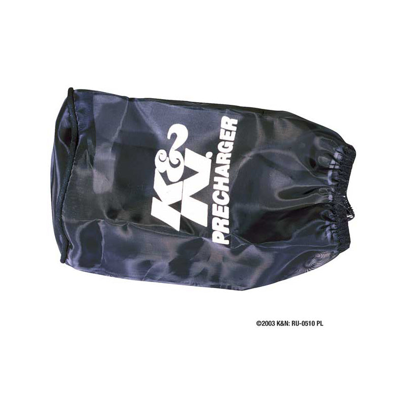 K&N Precharger Wrap for RU-0510, 89 x 127mm - Black (RU-0510PK)