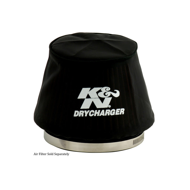 K&N Drycharger Wrap for RU-5163, 159-111 x 105mm - Black (RU-5163DK)