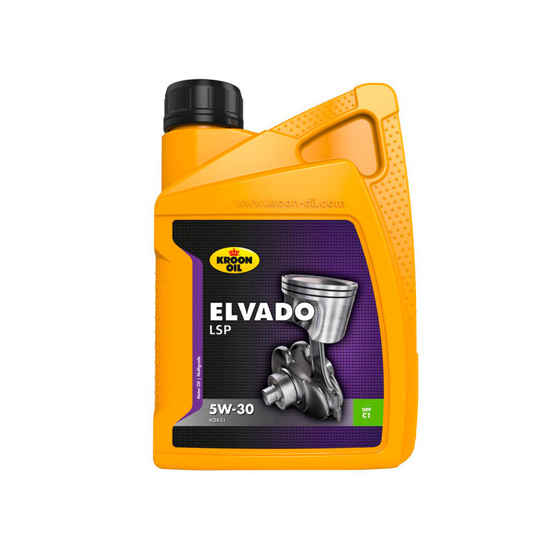 Kroon-Oil, Elvado LSP 5W-30 - Syntetisk motorolja - 1L