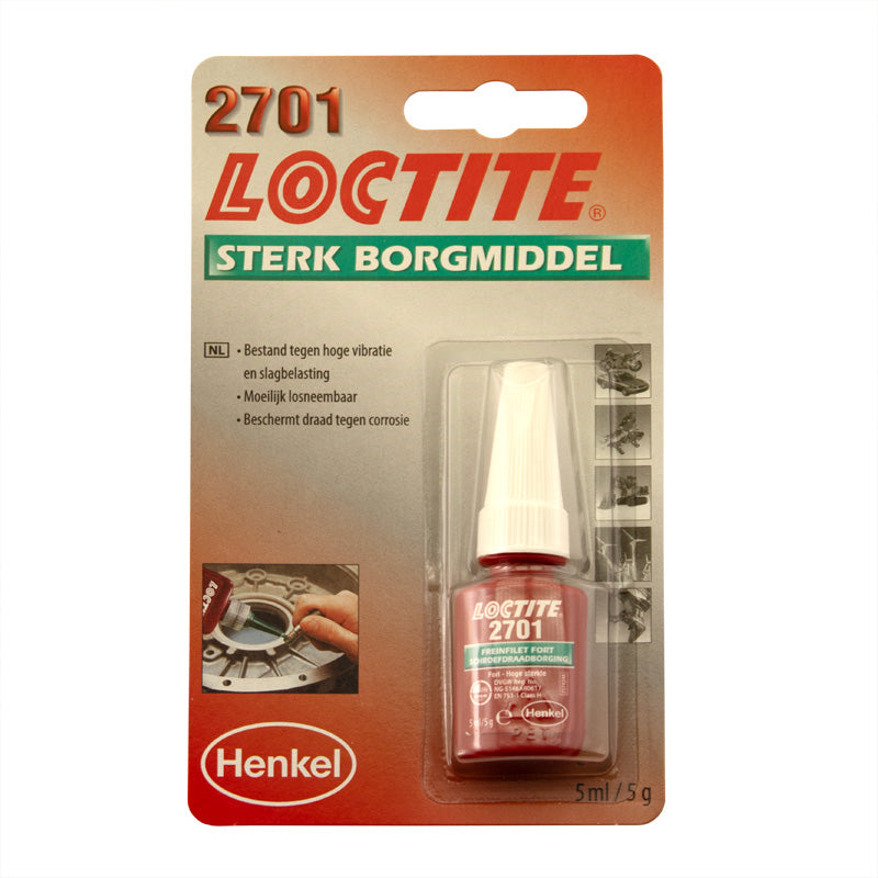Loctite, 2701 Gänglås (grön) 5ml