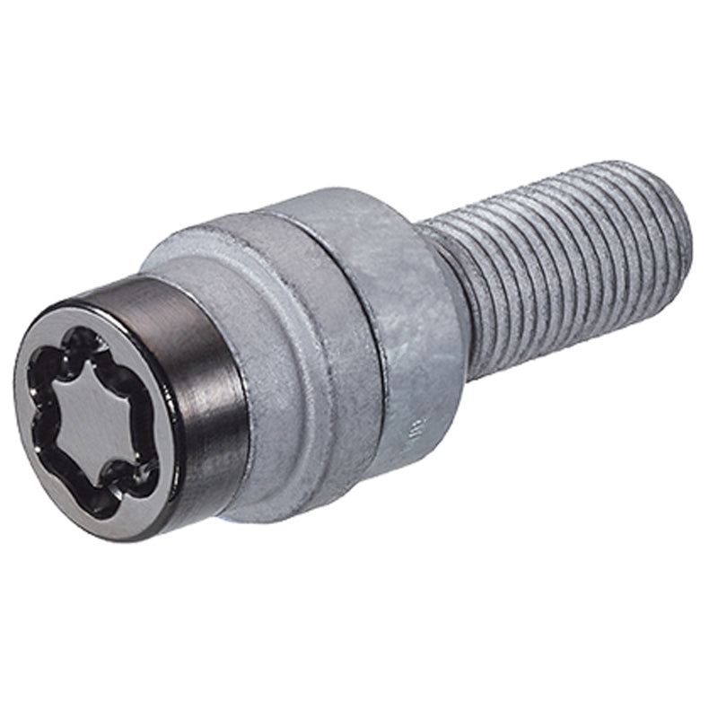 McGard Wheel locking bolts M14x1.50 Black - Round-Head R14 - Length 28.3mm (17mm hex).