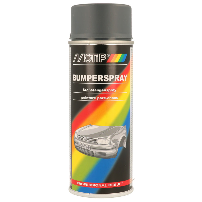 Motip, Bumper Spray - Mörkgrå - 400ml