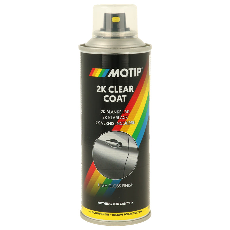 Motip, 2K Klarlak, Højglans, 200ml