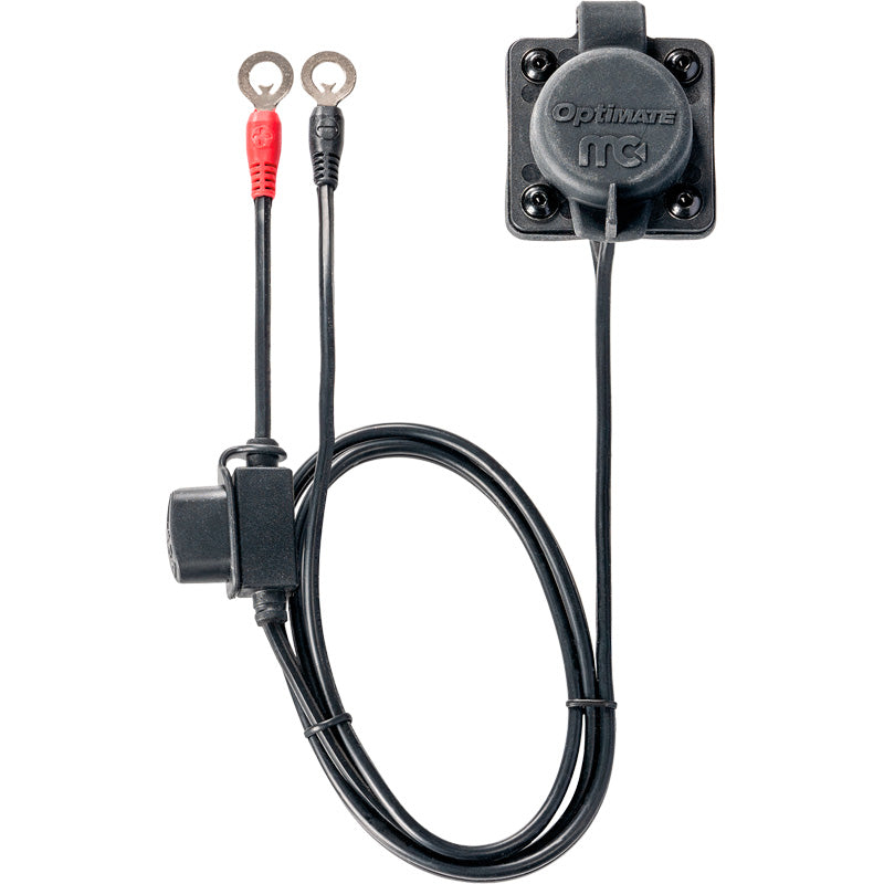 OptiMate, PORT O-97P12, MagCode Clip Panel Mount, Magnetisk batteriopladerforbindelse, 12V