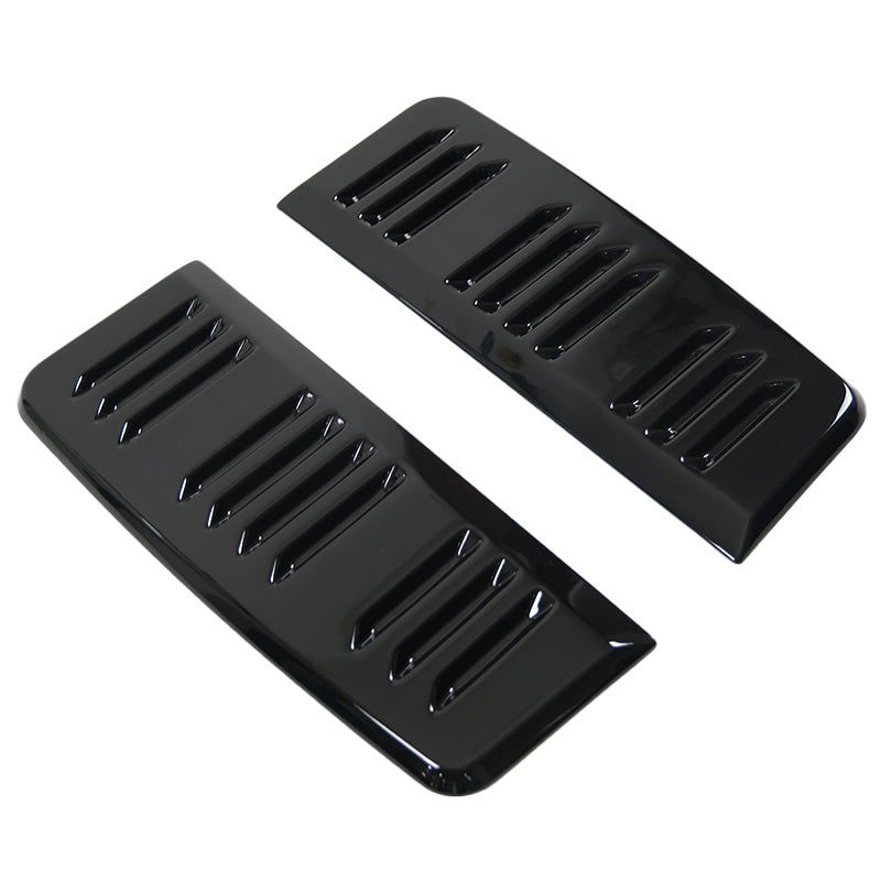 Oneway Air Vents suitable for Volkswagen Transporter T5.1/T6/T6.1 2010-2022 (Long wheel base) - Version 2 - Gloss black
