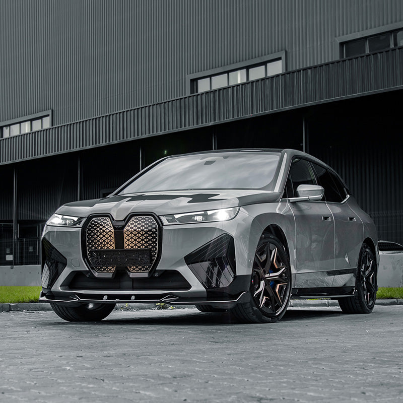 Oneway Complete body kit suitable for BMW iX M-Pack i20 2021- - Gloss black