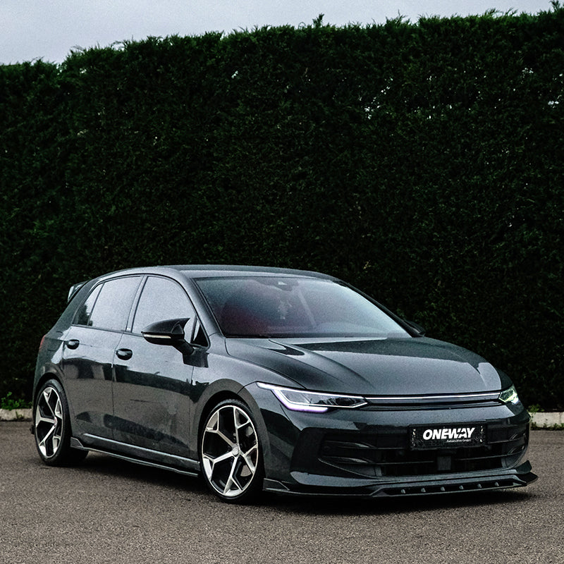 OneWay, Komplet bodykit, Blank sort, passer til Volkswagen Golf VIII HB 3/5-dørs Facelift (2024-) - ekskl. GTi/GTD/GTE/R/R-Line