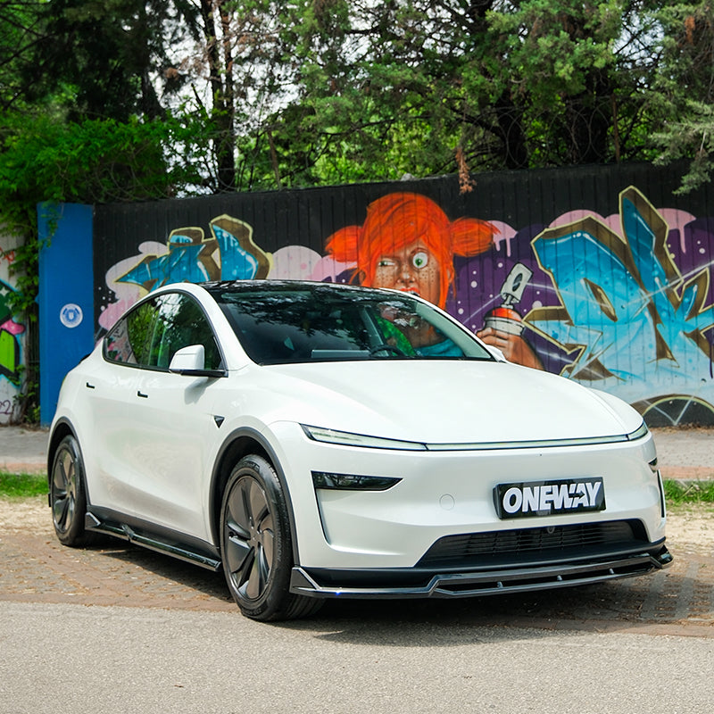 OneWay, Komplet bodykit, Blank sort, passer til Tesla Model Y 'Juniper' FL (2025-)