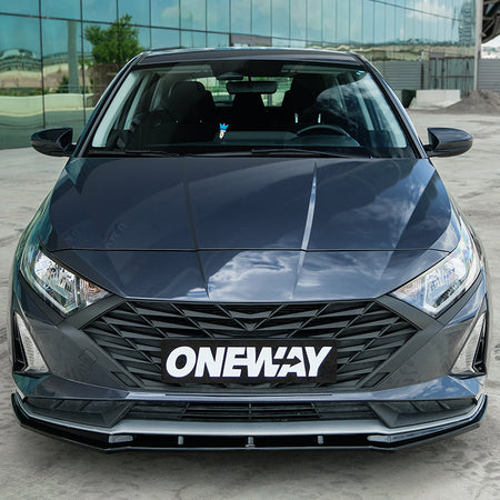 OneWay, Komplet bodykit, Blank sort, passer til Hyundai i20 III (BC3) Facelift (2023-)