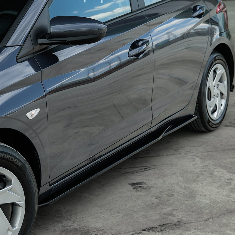 OneWay, Komplet bodykit, Blank sort, passer til Hyundai i20 III (BC3) Facelift (2023-)
