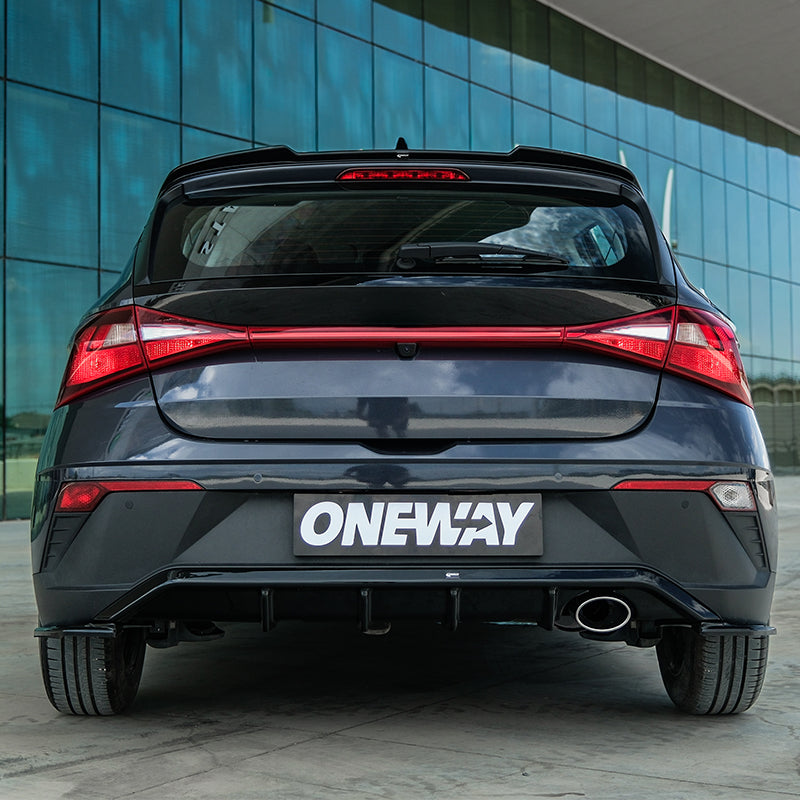 OneWay, Komplet bodykit, Blank sort, passer til Hyundai i20 III (BC3) Facelift (2023-)