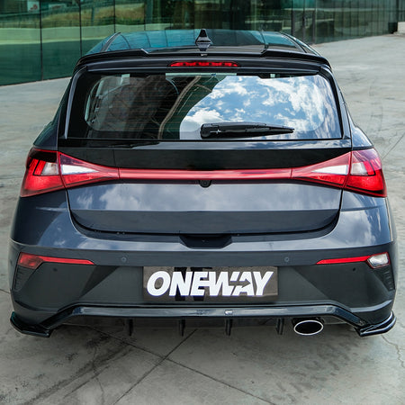 OneWay, Komplet bodykit, Blank sort, passer til Hyundai i20 III (BC3) Facelift (2023-)