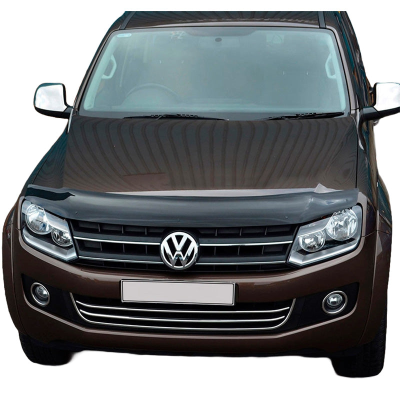 OneWay, Motorhjelmbeskytter, Glossy sort, Passer til Volkswagen Amarok MK1 (2010-2022)