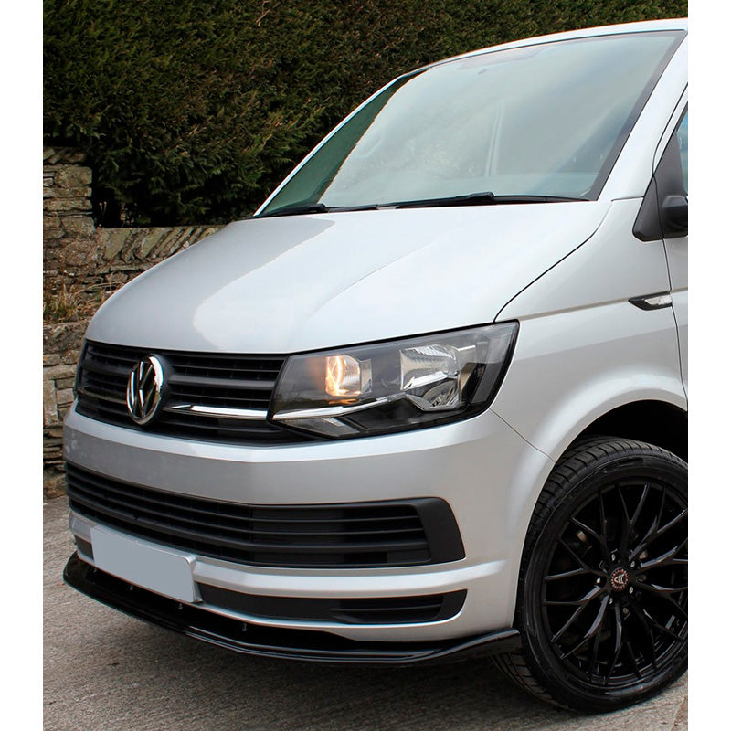 OneWay, Frontspoiler, Glossy Sort, Passer til Volkswagen Transporter T6 (2015-2019)