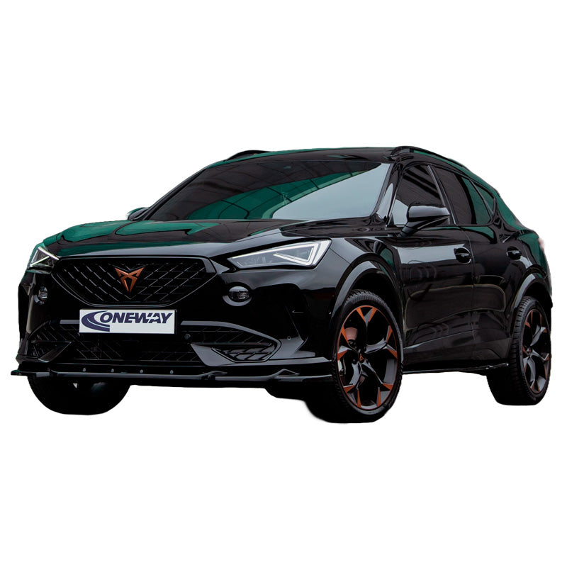 OneWay, Frontspoiler, Glossy sort, Passer til Cupra Formentor 2020-2024, 'Version 3'
