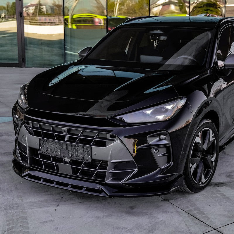 Oneway Front spoiler suitable for Cupra Terramar (KP1) 2024- 'V2' - Gloss black