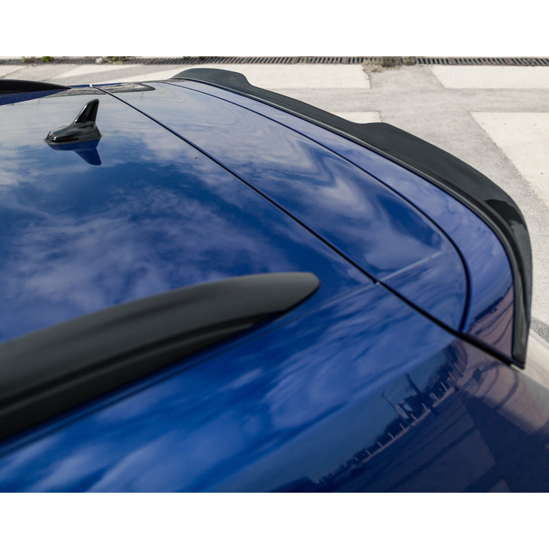 OneWay, Tagspoiler Cap, Glansfuld Sort, Passer til Volkswagen Tiguan II R/R Line Facelift 2020-2024