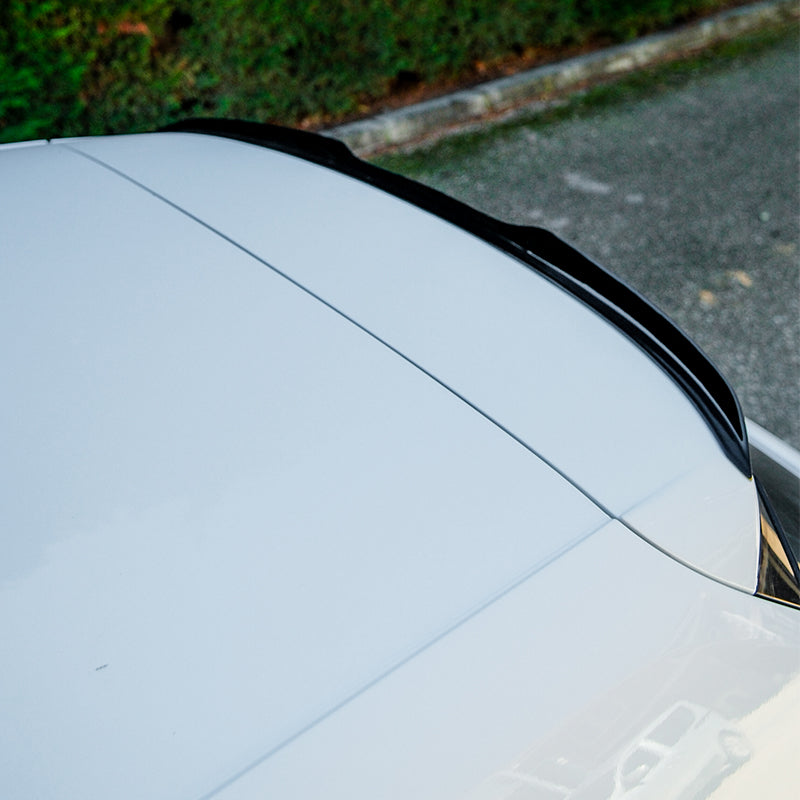 OneWay, Tagspoiler, Blank sort, passer til Audi A3 (8V) Sportback (2012-2020) excl. S-Line/S3/RS3