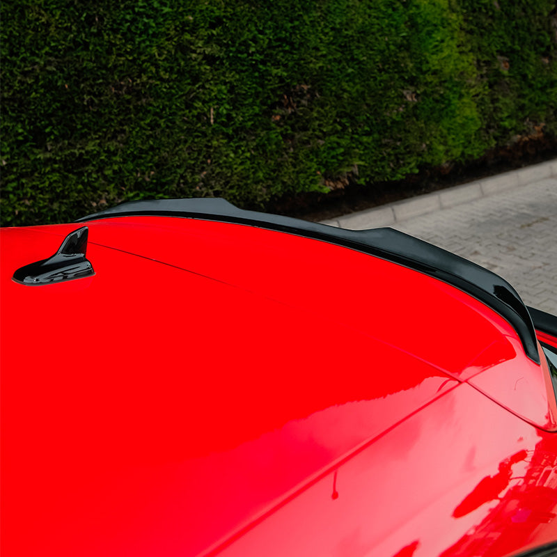 Oneway Roof Spoiler (Cap) suitable for Audi Q3 (F3N) Sportback 2019-2025 incl. S-Line/RSQ3 - Gloss black