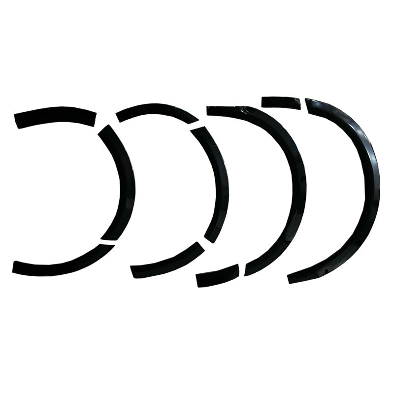 OneWay, Skærmkanter, Glossy sort, Passer til Volkswagen Transporter T5-T5.1 (2003-2015), 10 dele