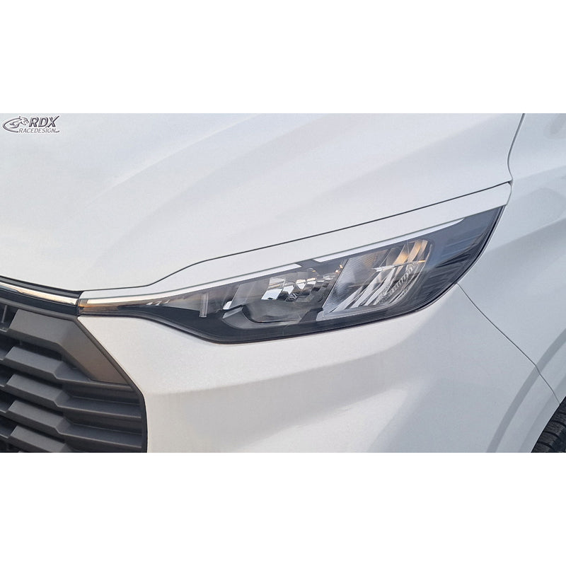 RDX, Øjenskygge, Hvid, passer til Ford Transit Custom & Tourneo Custom (V710) (2023-)