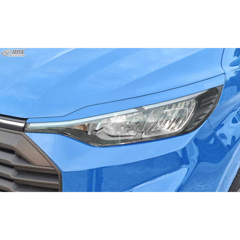RDX, Øjenskygger, sort, passer til Ford Transit Custom & Tourneo Custom (V710) (2023-)
