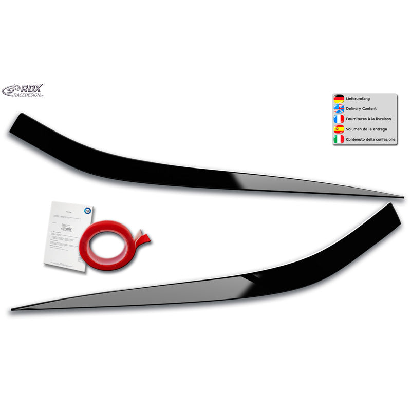 RDX RaceDesign, Ögonlock, passar Kia XCeed (CD) 2019- (ABS Gloss Black)