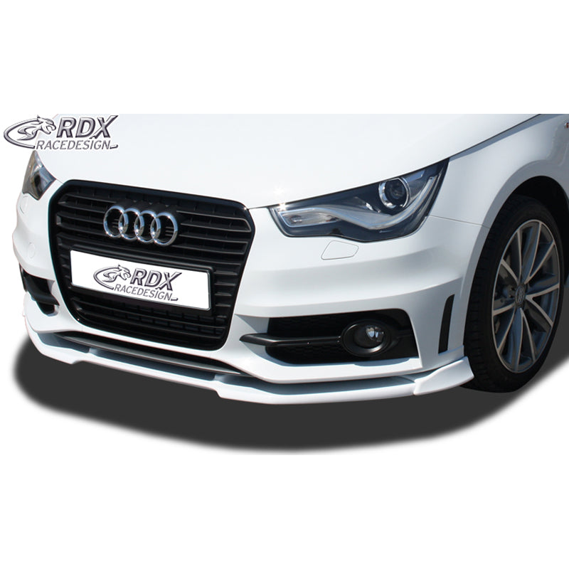 RDX Racedesign, Front spoiler Vario-X, passer til Audi A1 3/5-doors S-Line 2010-2015 (PU)