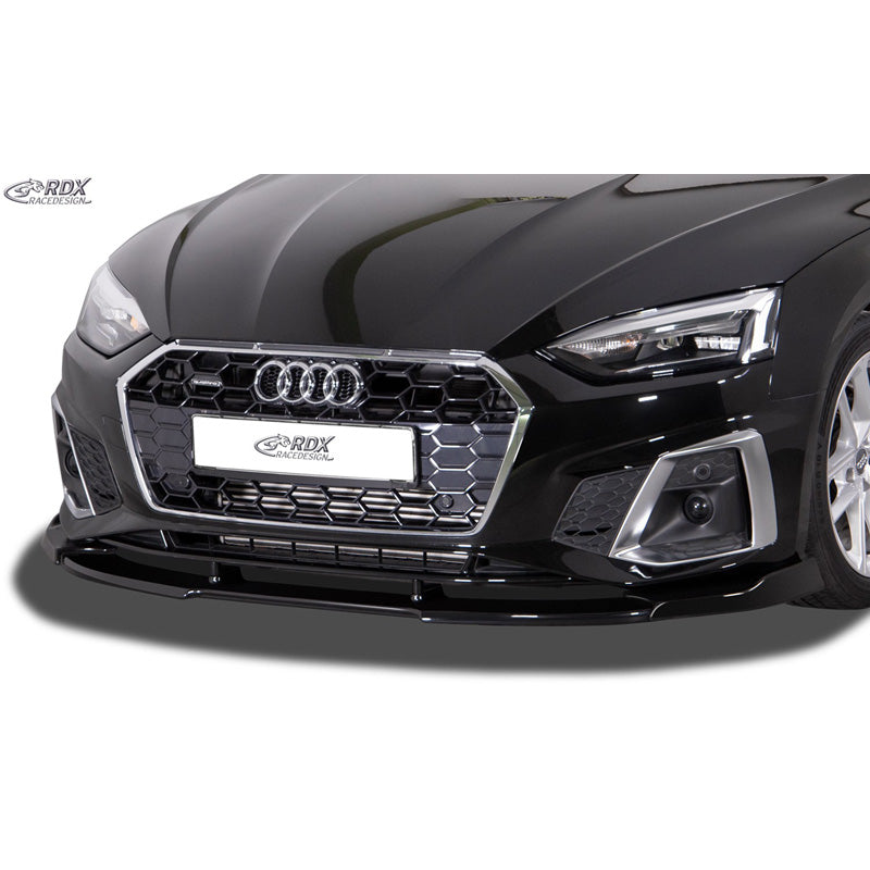 RDX Racedesign, Front spoiler Vario-X, passer til Audi A5 S-Line & S5 Coupé/Cabrio/Sportback Facelift 2020- (PU)
