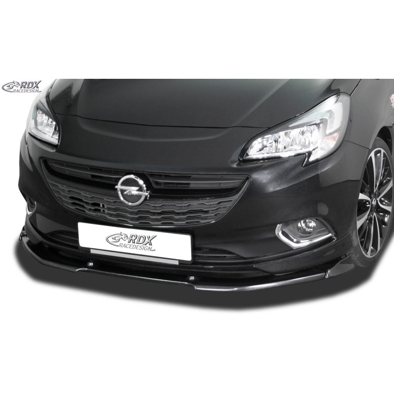 RDX Racedesign, Frontspoiler Vario-X, Passer til Opel Corsa E OPC-Line 2014-, Ubehandlet PU