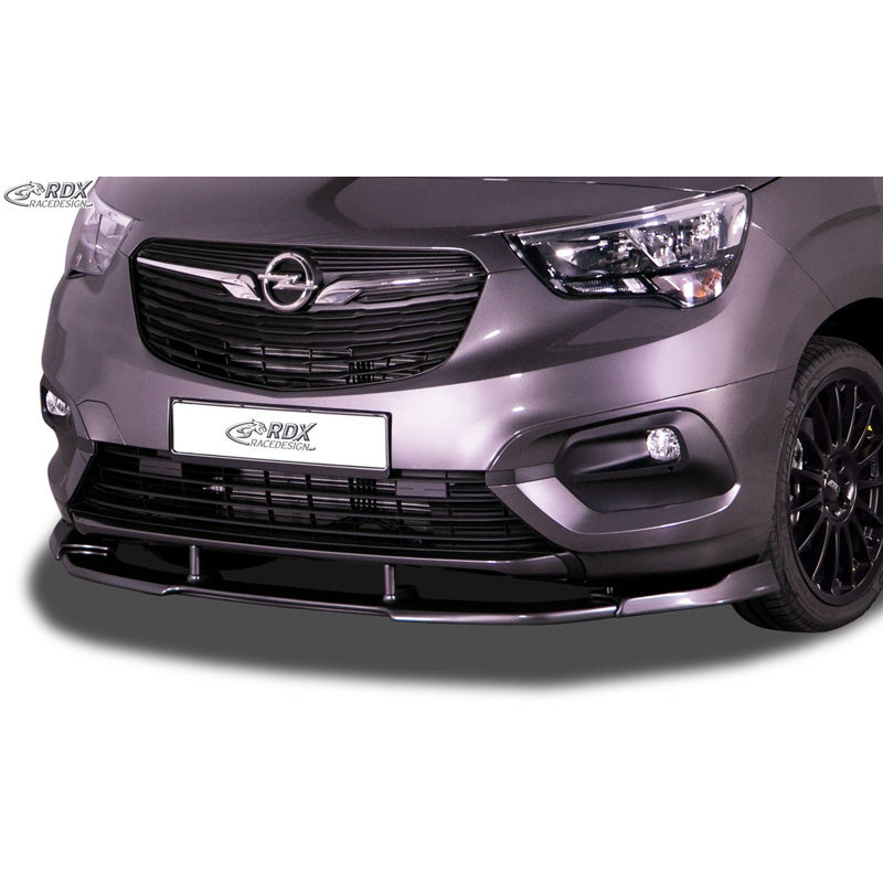 RDX RaceDesign, frontspoiler Vario-X, passar Opel Combo MPV 2018- (PU)