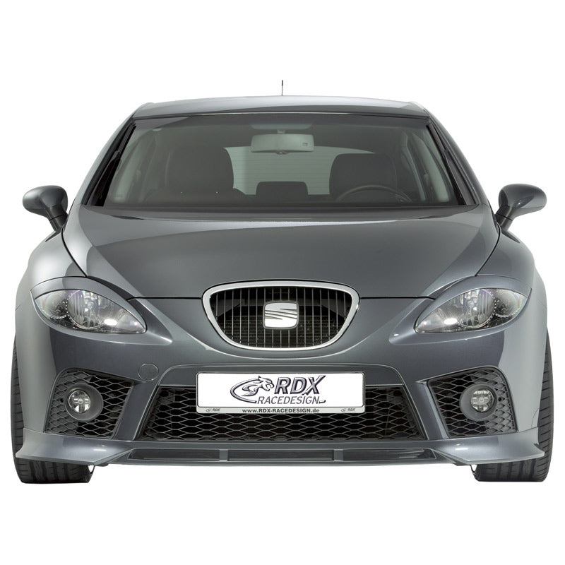 RDX RaceDesign, frontspoiler, passar Seat Leon 1P FR/Cupra 2005-2009 (ABS)