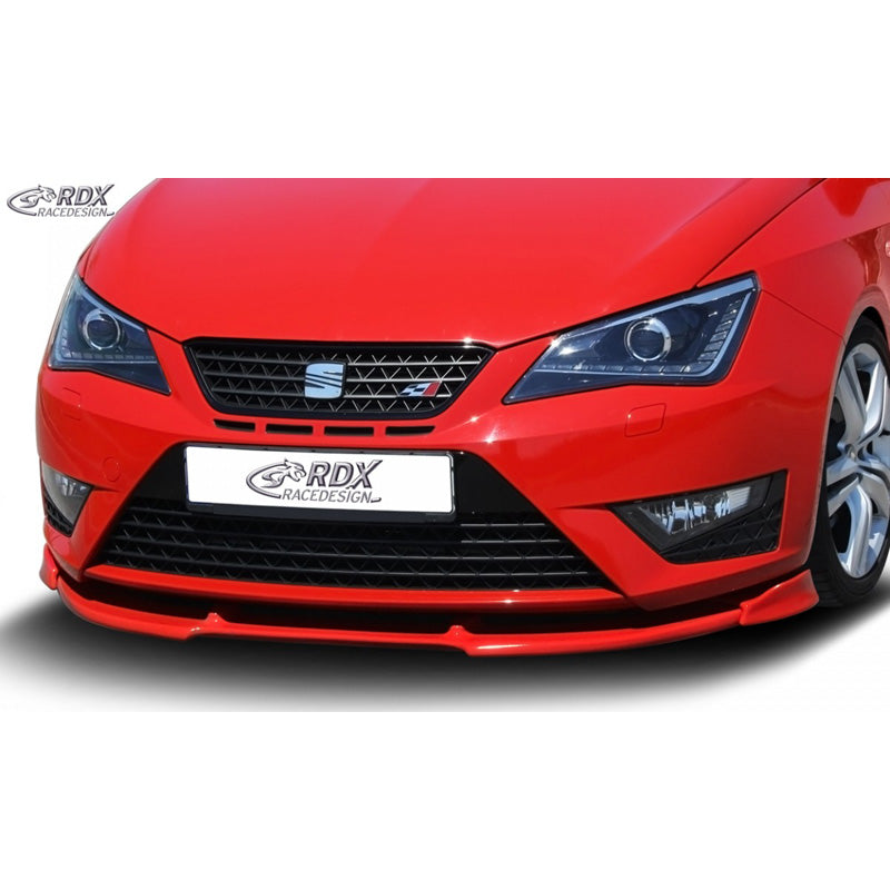 RDX Racedesign, Frontspoiler Vario-X, Passer til Seat Ibiza 6J Cupra Facelift (2012-2017), Ubehandlet PU