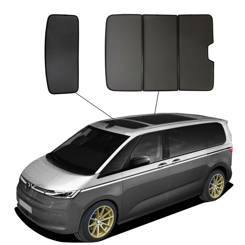 SunClip Panoramic Roof Sunshades suitable for Volkswagen Multivan T7 2021-