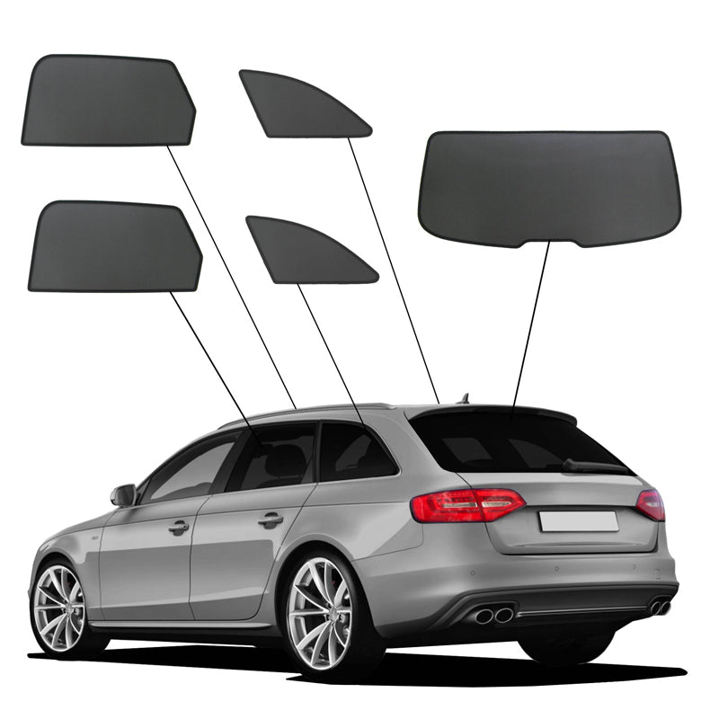 SunClip Privacy & Sun protection suitable for Audi A4 (B8) Avant 2008-2015
