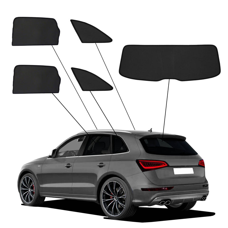 SunClip Privacy & Sun protection suitable for Audi Q5 (8R) 2008-2016