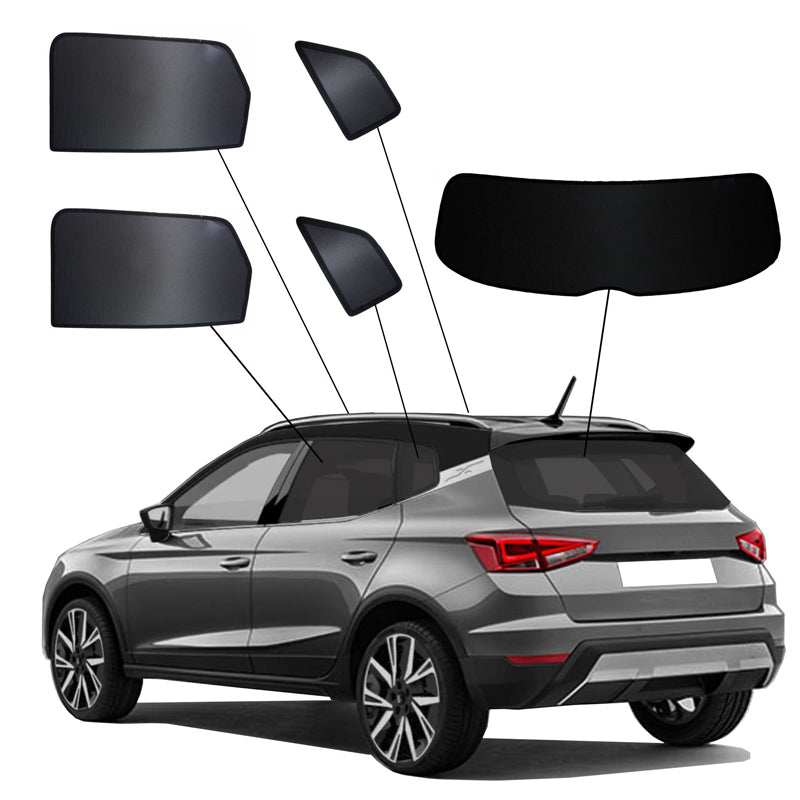 SunClip Privacy & Sun protection suitable for Seat Arona (KJ7) 2017-