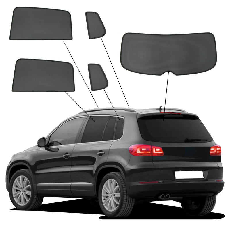 SunClip Privacy & Sun protection suitable for Volkswagen Tiguan (5N) 2007-2016