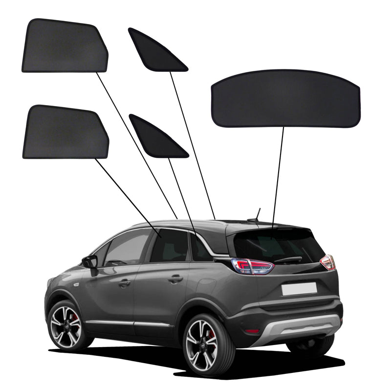 SunClip Privacy & Sun protection suitable for Opel Crossland X 2017-