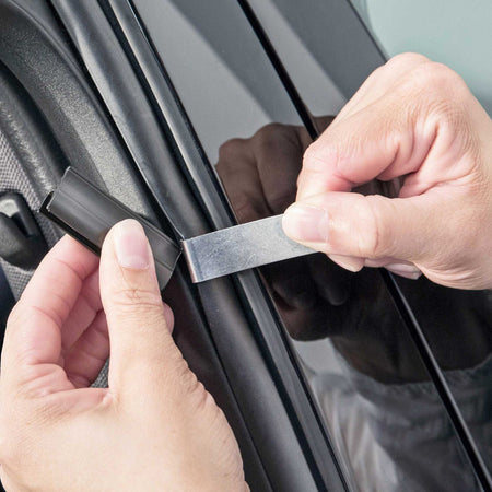 SunClip, Solgardin, passer til Volkswagen T7 Caravelle (L1) (2024-) & Ford Tourneo Custom (L1) (2023-) uden videregående ruder