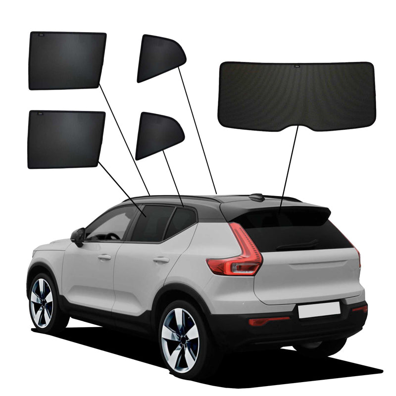 SunClip Privacy & Sun protection suitable for Volvo XC40 2017- & EX40 2024-