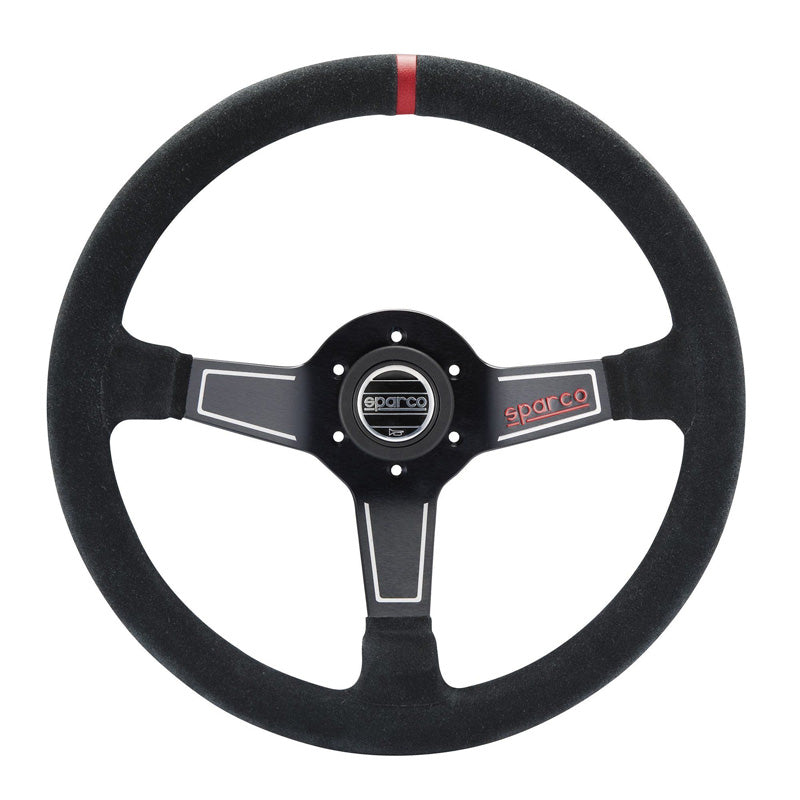 Sparco, Sportratt L 575 - Svart mocka - 350mm